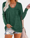 Round Neck Long Sleeve T-Shirt