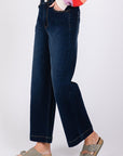 SAGE + FIG High Waist Wide Leg Jeans