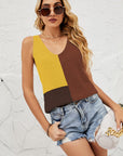 Color Block Knit Tank