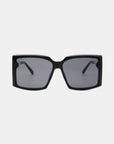 White Smoke Polycarbonate Frame Square Sunglasses Sentient Beauty Fashions *Accessories