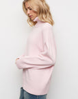 Basic Bae Turtleneck Dropped Shoulder Long Sleeve Sweater