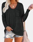 Round Neck Long Sleeve T-Shirt