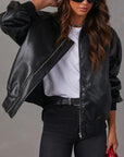 Zip Up Long Sleeve Jacket