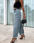 High Waist Wide Leg Jeans