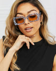 Black Tortoiseshell Rectangle Polycarbonate Sunglasses Sentient Beauty Fashions *Accessories