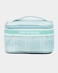 Fame Love & Peace Striped Handle Bag