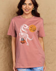 Simply Love Full Size Dinosaur Skeleton Graphic Cotton T-Shirt