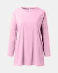 Full Size Round Neck Long Sleeve T-Shirt