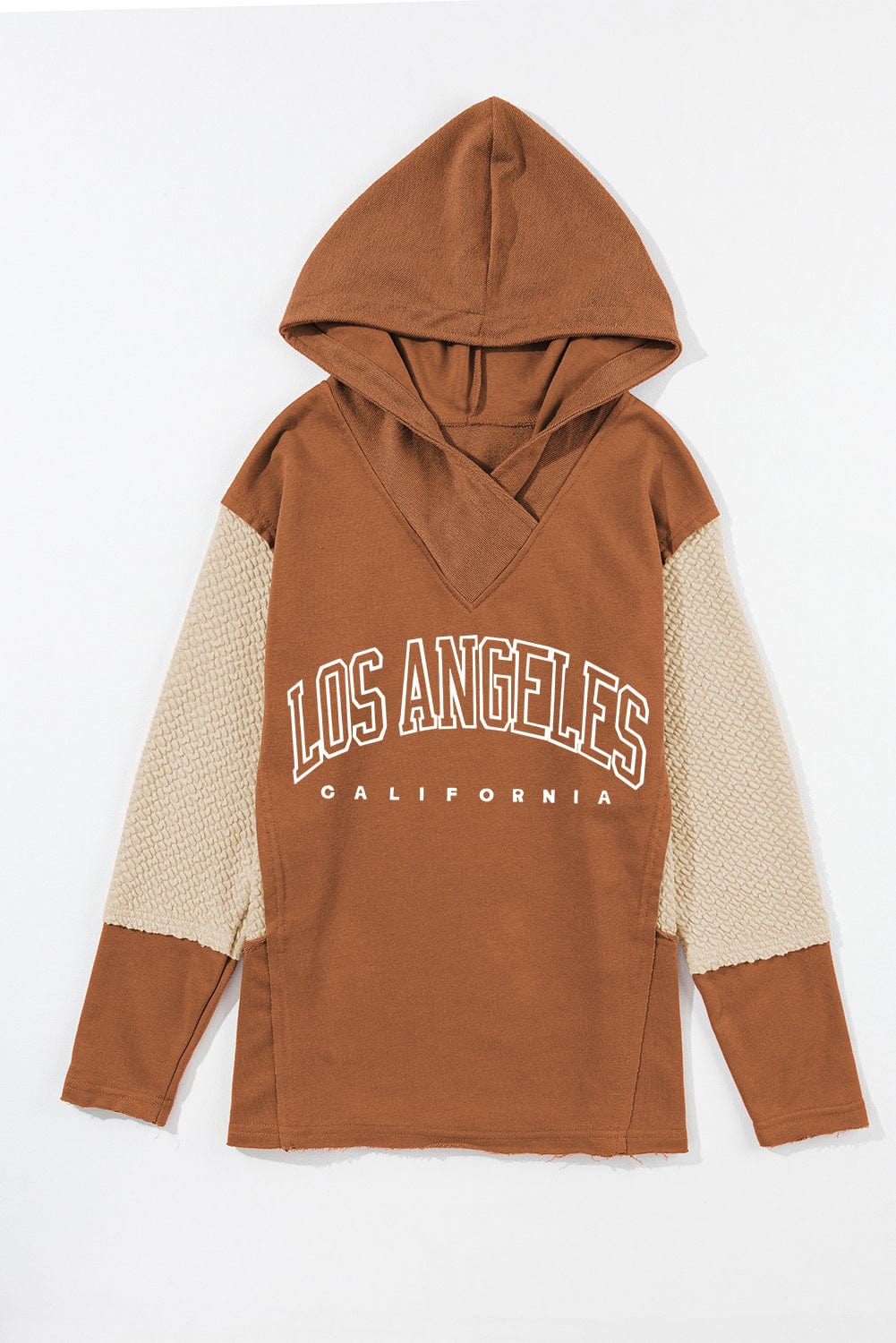 Sienna Letter Graphic Long Sleeve Hoodie