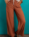 Wide Leg Pants with Pockets