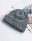 Cozy Rib-Knit Cuff Beanie