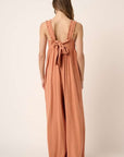 Mittoshop Sleeveless Wide Leg Jumpsuit