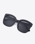 Dark Slate Gray Polycarbonate Frame Square Sunglasses