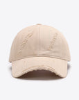 Distressed Adjustable Baseball Cap