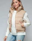 Snobbish Fine Fur Lining Quilted Vest