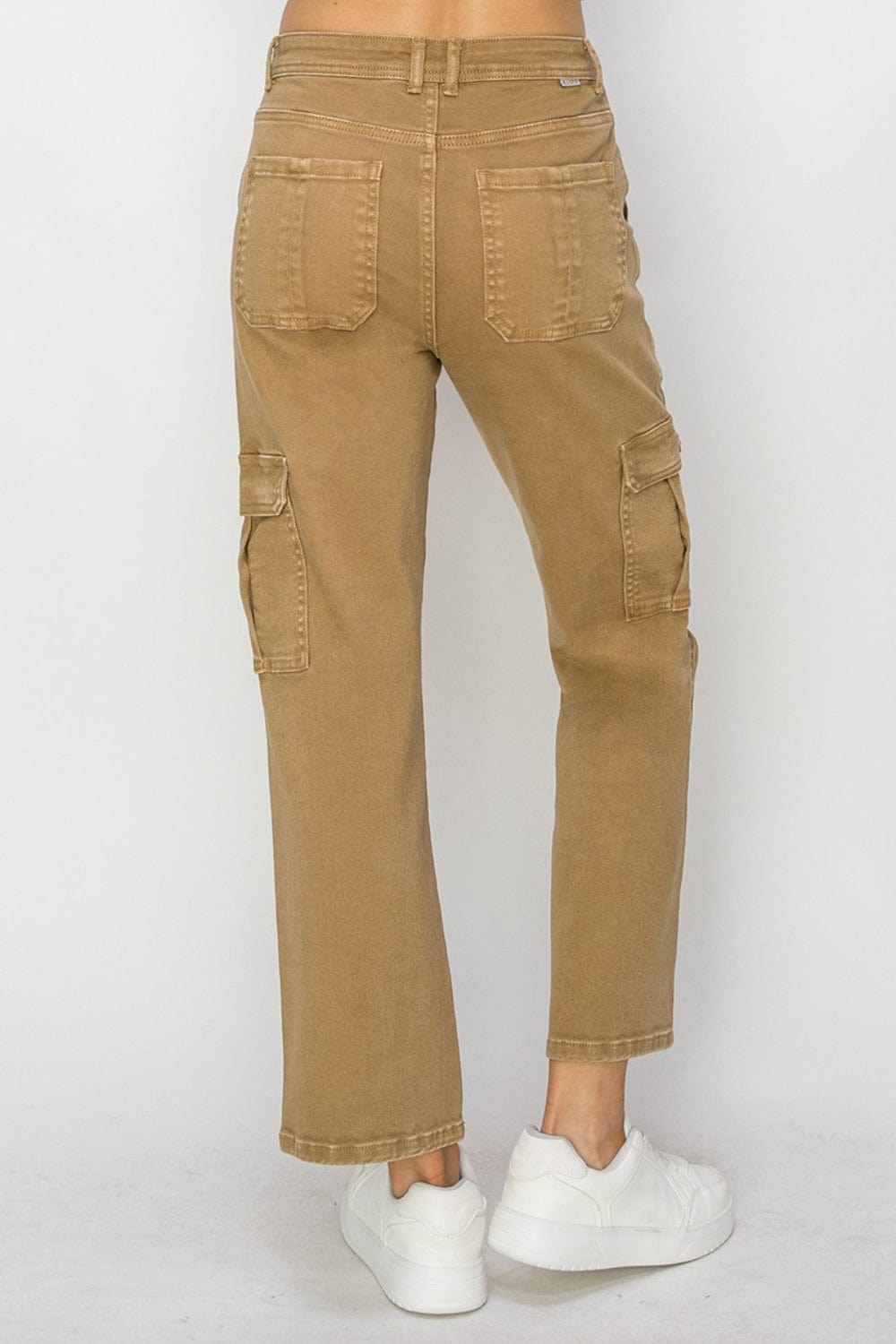 Sienna Risen Full Size High Rise Cargo Jeans