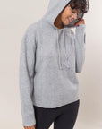 HYFVE Drawstring Long Sleeve Hooded Sweater