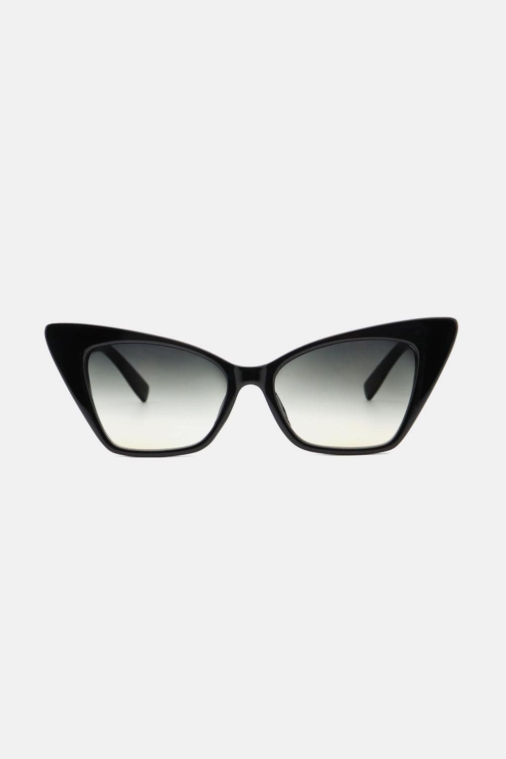 White Smoke Acetate Lens Cat Eye Sunglasses