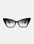 White Smoke Acetate Lens Cat Eye Sunglasses