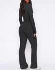 V-Neck Long Sleeve Top and Pants Set