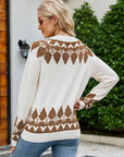 Round Neck Long Sleeve Sweater