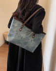 PU Leather Tote Bag