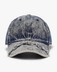 Dark Slate Gray Fringe Adjustable Cotton Baseball Cap