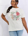 Simply Love Simply Love Full Size Skull Graphic Cotton Tee