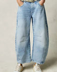 Wide Leg Jeans with Pockets