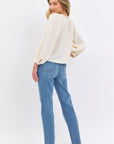 Lavender Judy Blue Full Size High Waist Straight Jeans