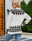 Round Neck Long Sleeve Sweater