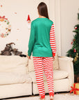 Full Size MERRY CHRISTMAS Top and Pants Set