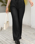 Ivy Lane Drawstring Wide Leg Long Pants