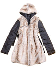 Ivy Lane Full Size Hooded Jacket with Detachable Liner (Three-Way Wear)