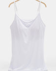 Lavender Scoop Neck Adjustable Strap Cami