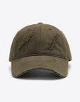 Distressed Adjustable Baseball Cap