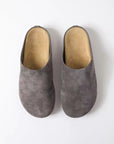 Suede Round Toe Slip-Ons