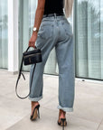 High Waist Wide Leg Jeans