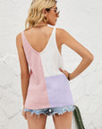 Color Block Knit Tank