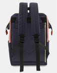 Himawari Waterproof Canvas Backpack Bag with Side Pockets