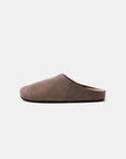 Suede Round Toe Slip-Ons