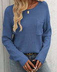 Mandy Round Neck Long Sleeve Sweater