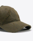 Distressed Adjustable Baseball Cap