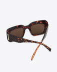 White Smoke Square Polycarbonate UV400 Sunglasses Sentient Beauty Fashions *Accessories