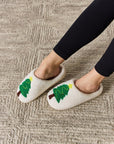 Melody Christmas Tree Cozy Slippers