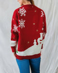 Gingersnap Round Neck Long Sleeve Sweater