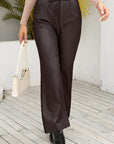 Ivy Lane Drawstring Wide Leg Long Pants