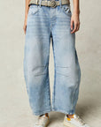 Wide Leg Jeans with Pockets