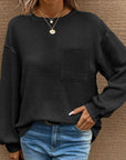 Mandy Round Neck Long Sleeve T-Shirt