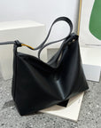 Adjustable Strap PU Leather Handbag